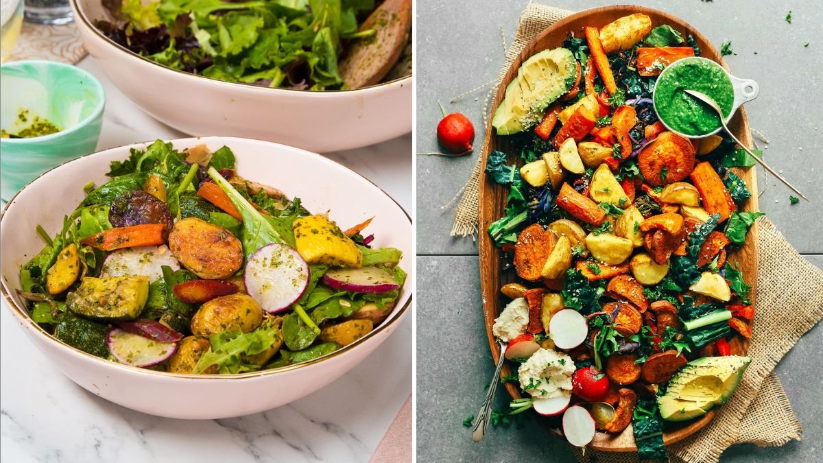 7-Step Recipe for Roasted Veg Salad with Balsamic Dressing