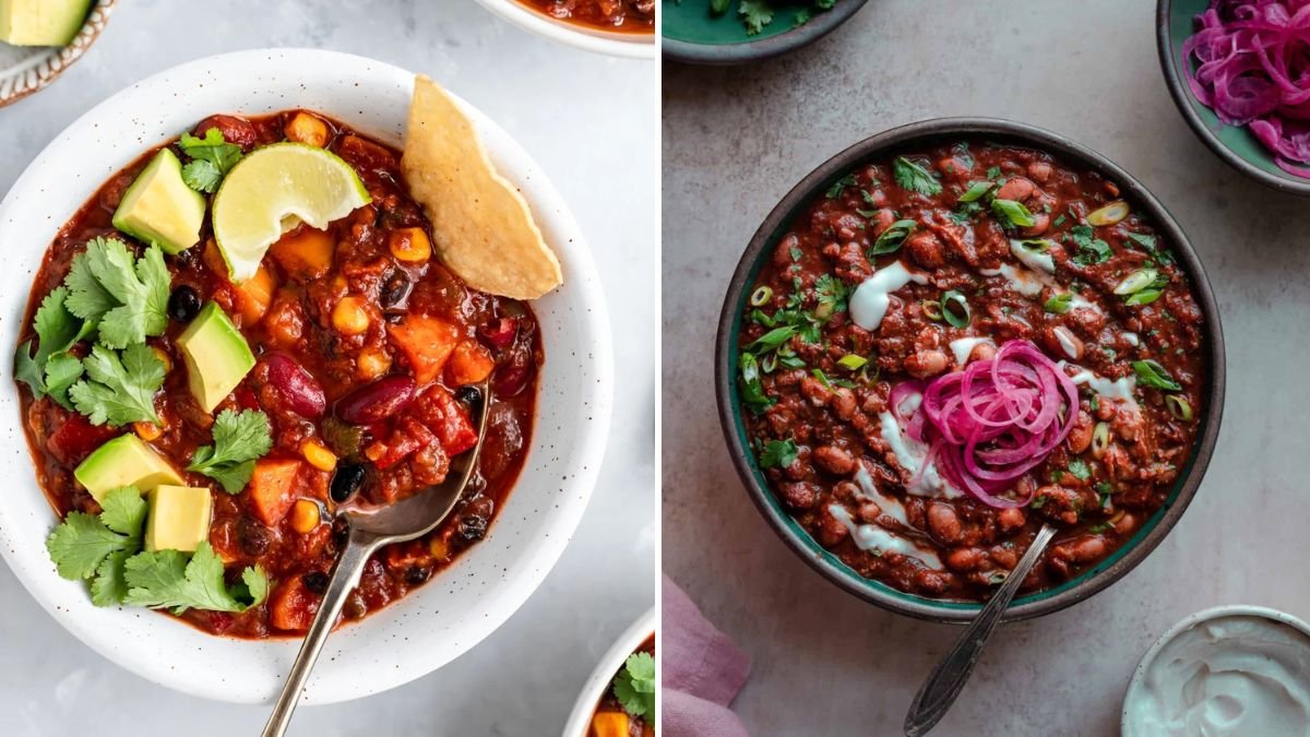 6 Easy Steps to Cook Veggie Chili with Kidney Beans