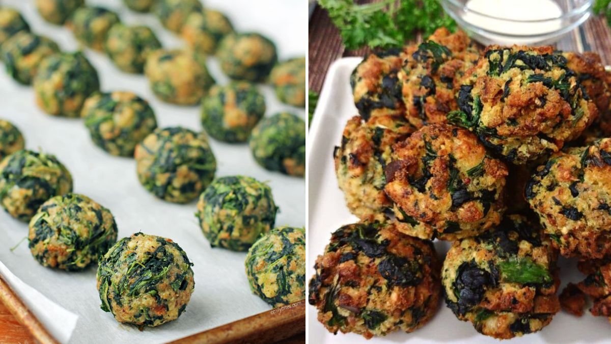 7-Step Recipe for Spooky Spinach Balls with Fiery Dip