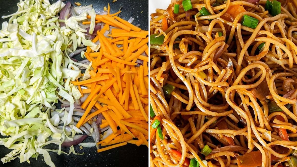 5-Step Guide to Making Creepy Crawly Veg Chow Mein