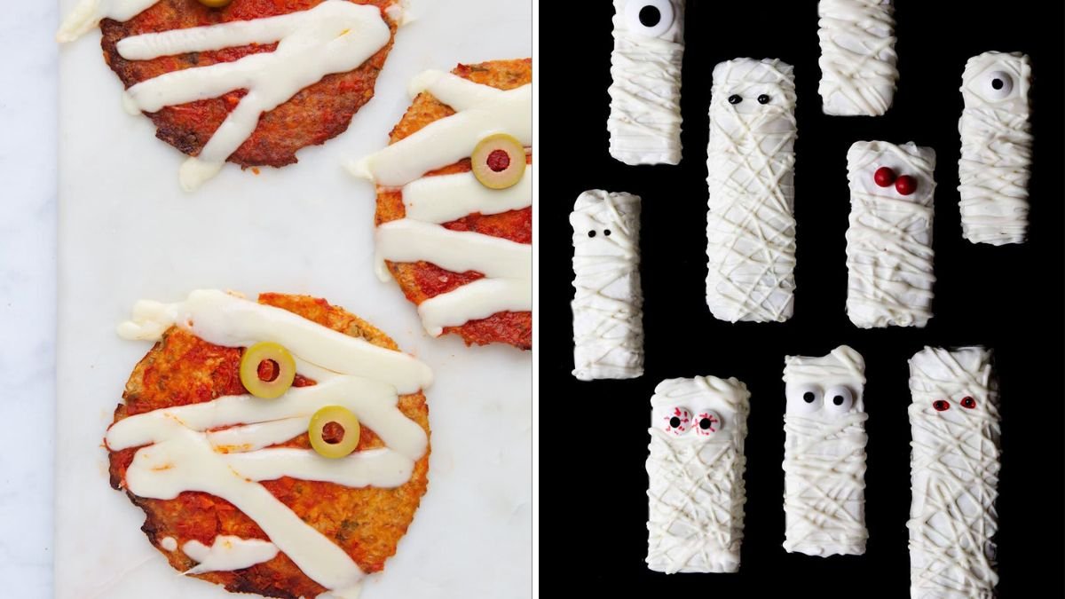 6 Easy Steps to Cook Mummy Veg Pockets for Halloween Dinner