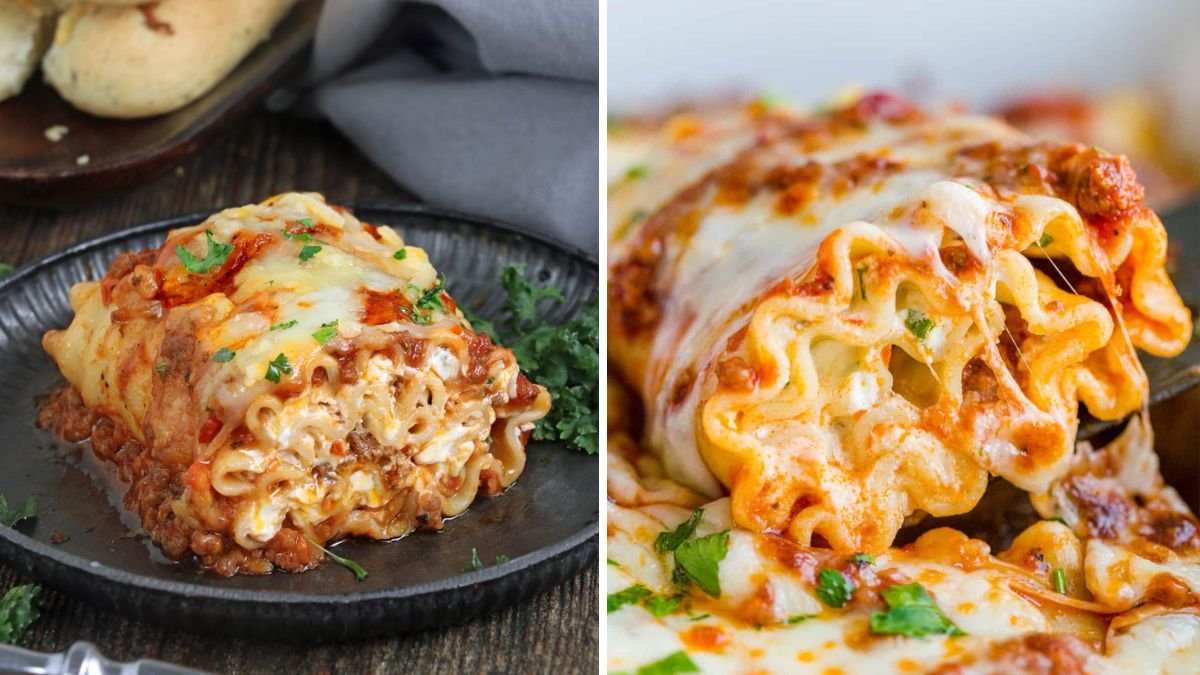 6 Easy Steps to Prepare Ghostly Veg Lasagna Rolls